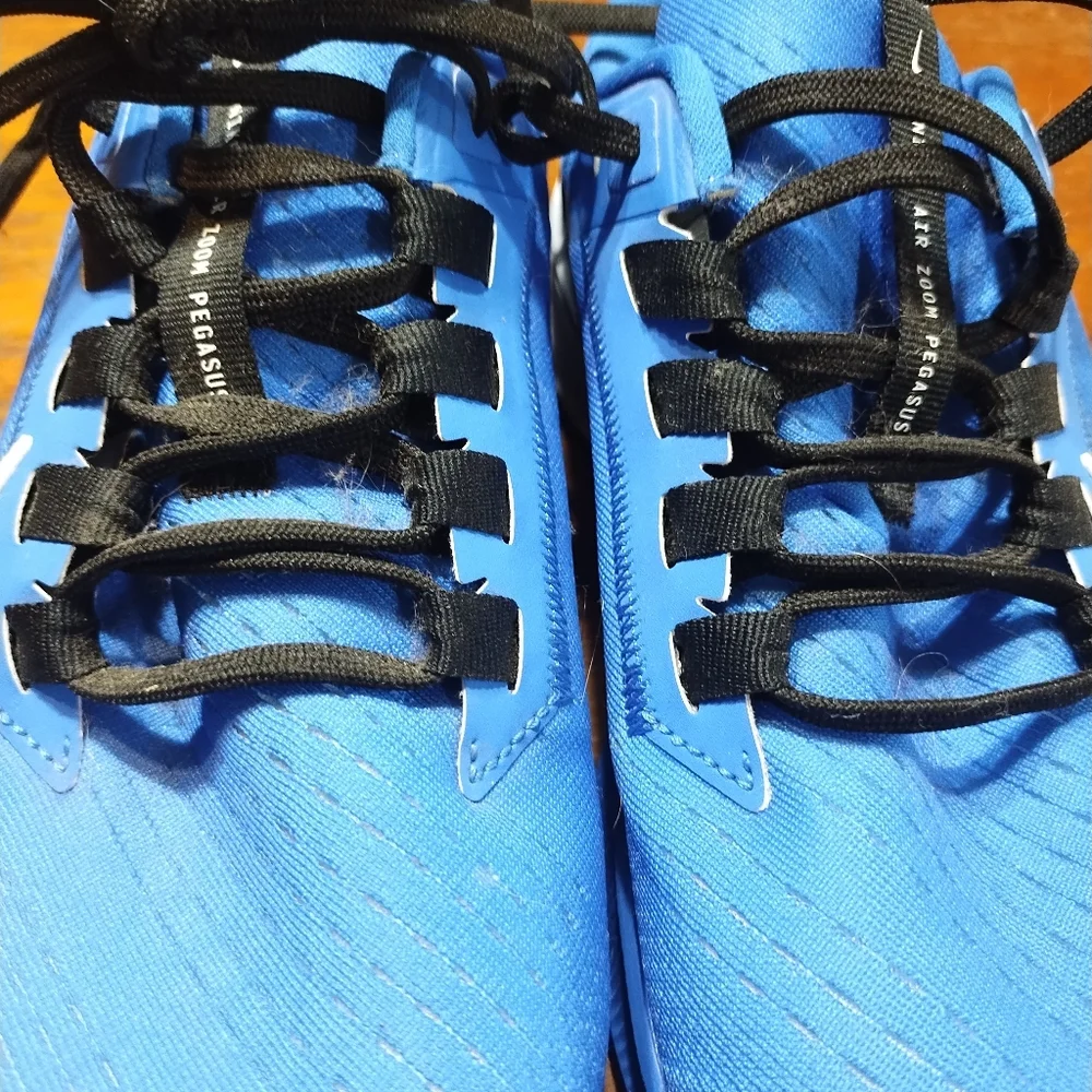 Nike Air Zoom Pegasus, Blue, Size 7.5 Men's, Size 9.5 Women's, Like New - Picture 12 of 13